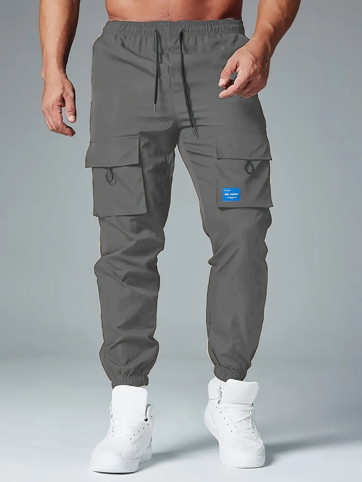 Pantalons Cargo Heren | Respirant & Coupe Lâche | Plusieurs Poches | Polyester