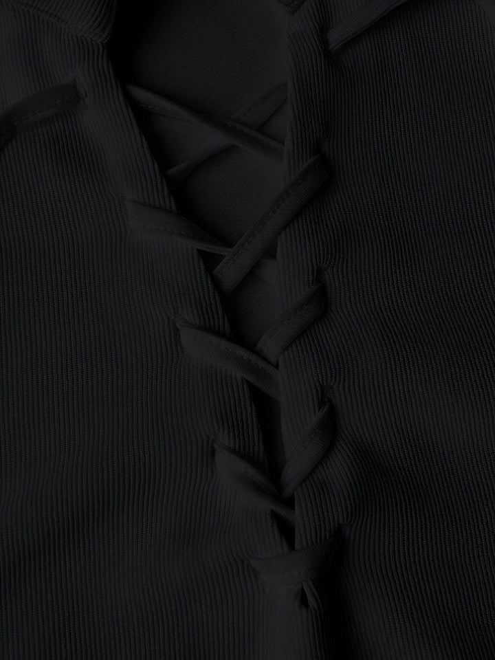 Chemise Homme | Fermeture à lacets | Décontractée & Confortable | Design polyvalent