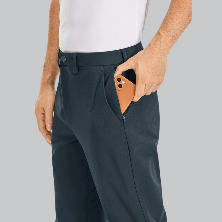 Pantalon Homme | Taille Élastique & Coupe Moderne | Confort Formelle & Décontractée