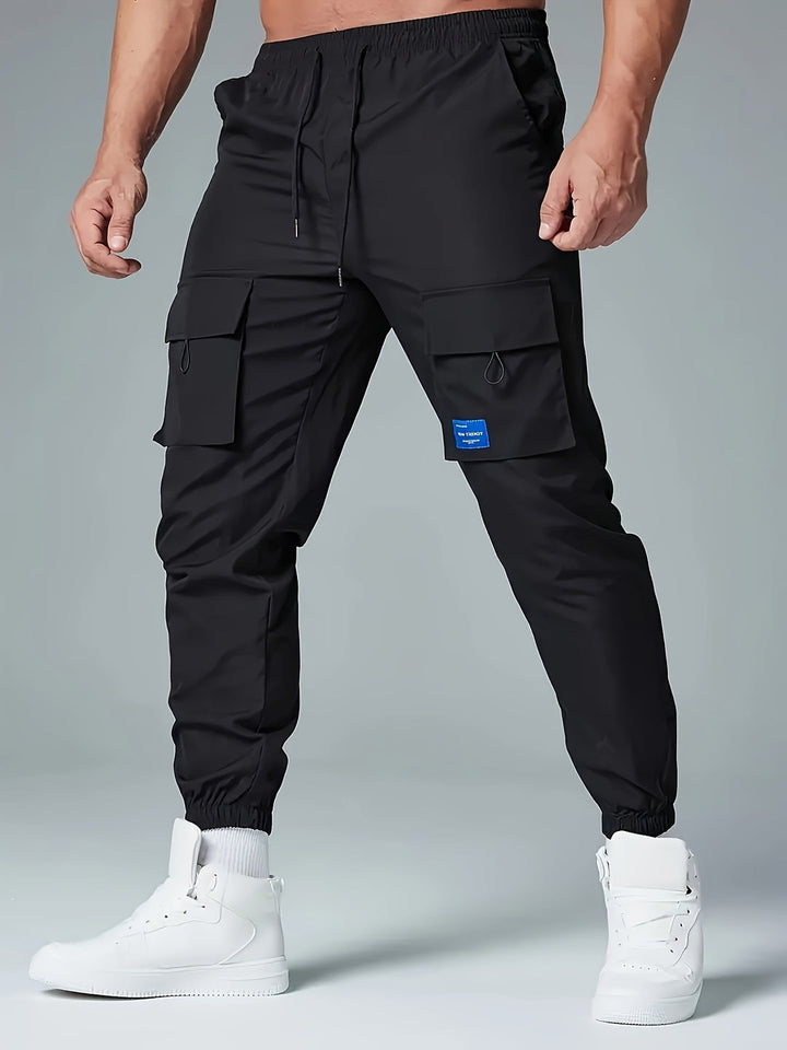 Pantalons Cargo Heren | Respirant & Coupe Lâche | Plusieurs Poches | Polyester