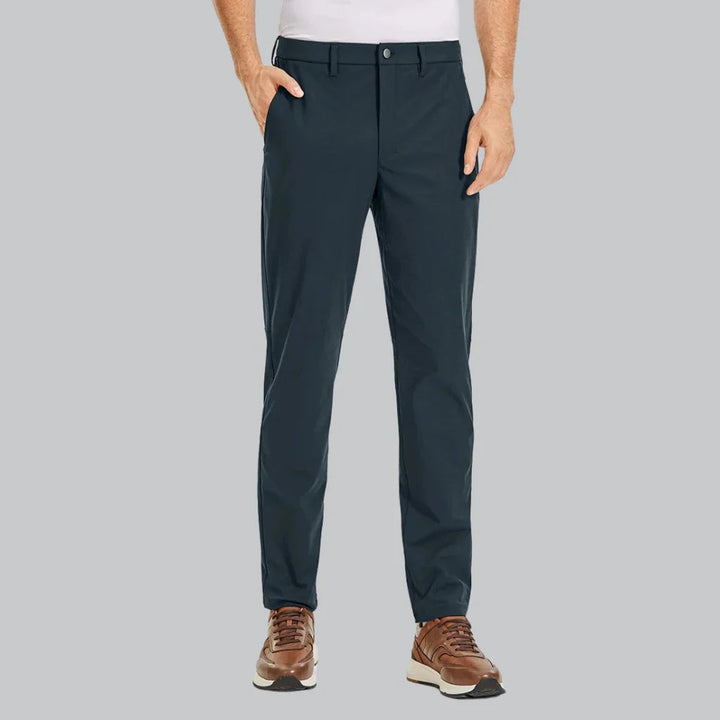 Pantalon Homme | Taille Élastique & Coupe Moderne | Confort Formelle & Décontractée