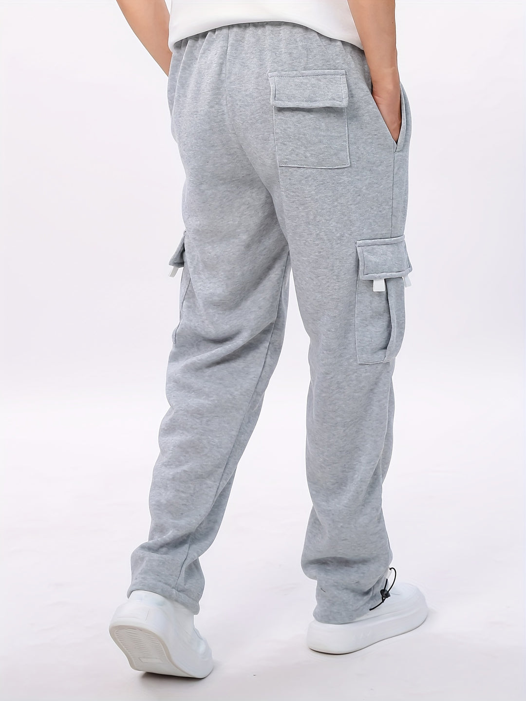 Pantalon de jogging décontracté pour hommes | Plusieurs poches | Polyester | Vêtements de printemps