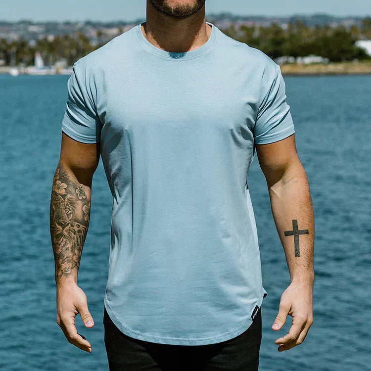 T-Shirt d'Été pour Hommes | Décontracté & Confortable | Manches Courtes